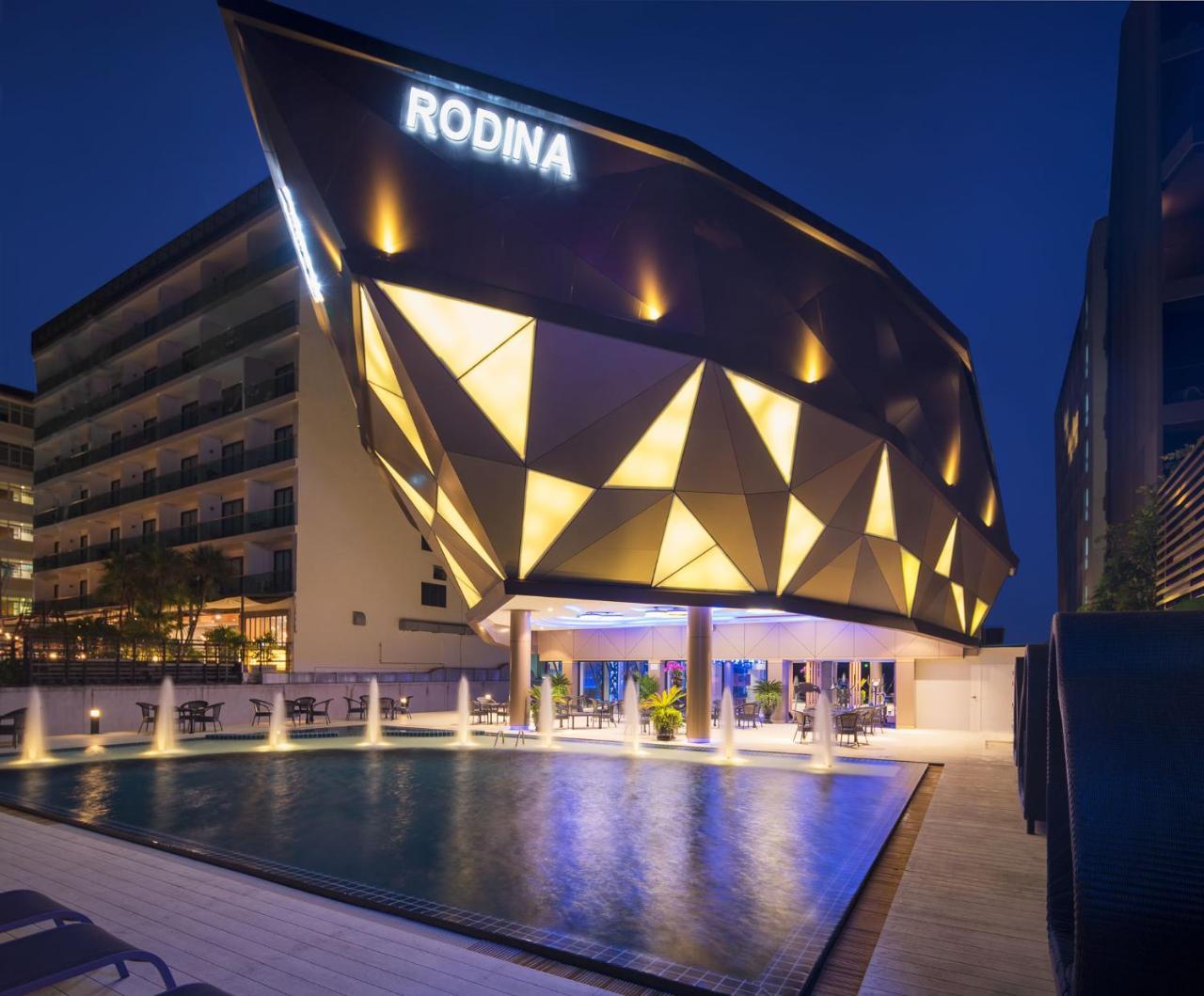 Rodina Beach Hotel Джомтиен Бийч Екстериор снимка